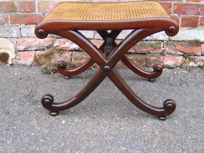 Regency stool after 