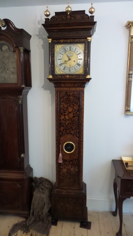 William and Mary very fine antique long case clock
