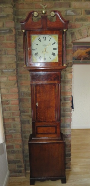 fine 30 hour longcase with painted dial