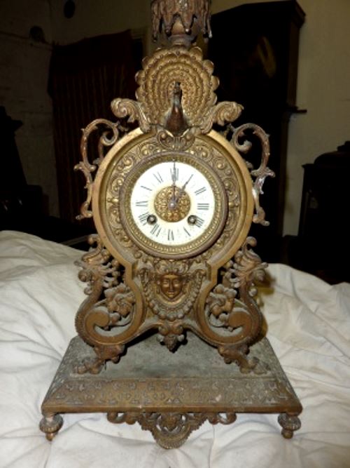 Fire Damaged Antique French Gilded Ormolu Clock Restoration Project According to one source, its proper name was a jibert cathcode troisieme timepiece. fire damaged antique french gilded
