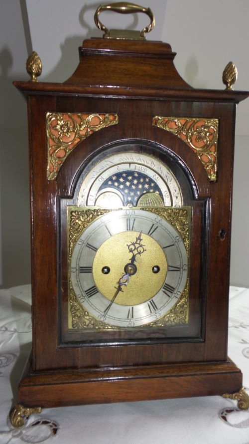 A very fine bracket clock by Thomas Carpenter
