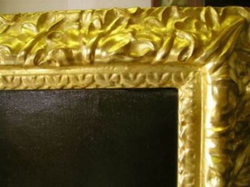 Gilded frame after restoration