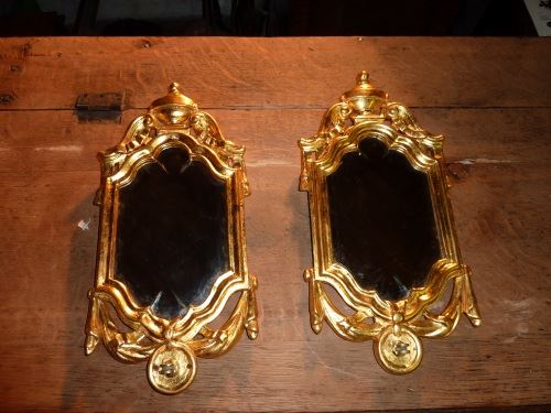 Pier mirrors after restoration
